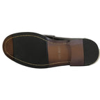 Men's Shoes STEVE MADDEN Leather Upper Penny Slip on Natan Black