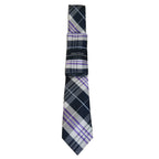 Men's  Nautica Tie and Hankie Set Woven Silky Feel #Nautica-2 Lavender