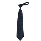 Men's Nautica Tie Woven Silky Feel #Nautica-10 Navy Blue Checkers