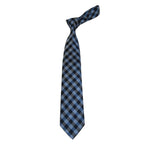 Men's Nautica Tie Woven Silky Feel #Nautica-11 Sky Blue Checkers