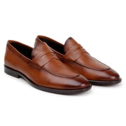 Belvedere Men's Shoes Slip On NOHR Italian luxury Deerskin Tan