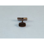 Men's Cufflink/Tie Bar Clip Set By Pierre Cavelli Turkey PCJ-10 Rose Gold