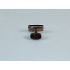 Men's Cufflink/Tie Bar Clip Set By Pierre Cavelli Turkey PCJ-11 Rose Gold
