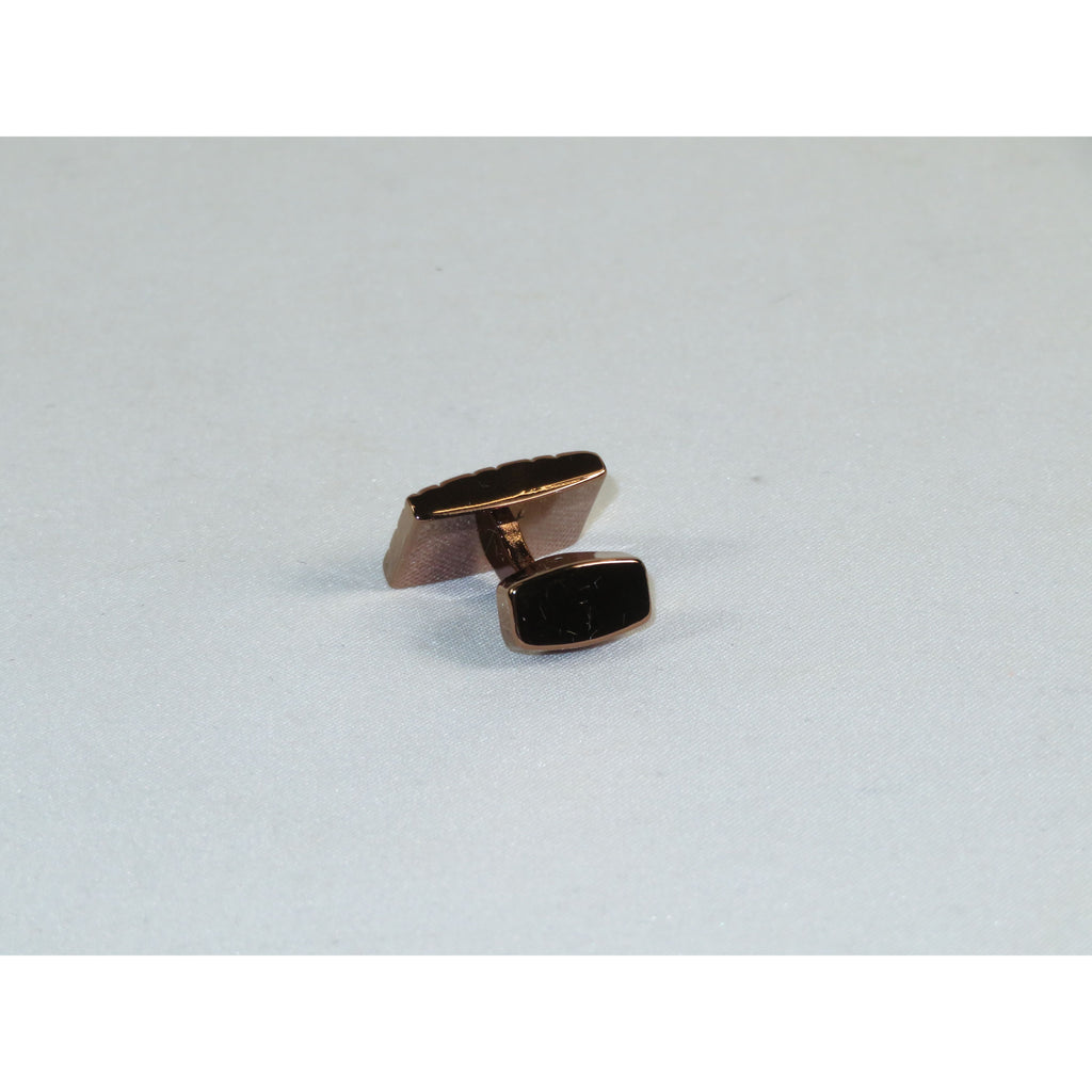Men's Cufflink/Tie Bar Clip Set By Pierre Cavelli Turkey PCJ-13 Rose Gold