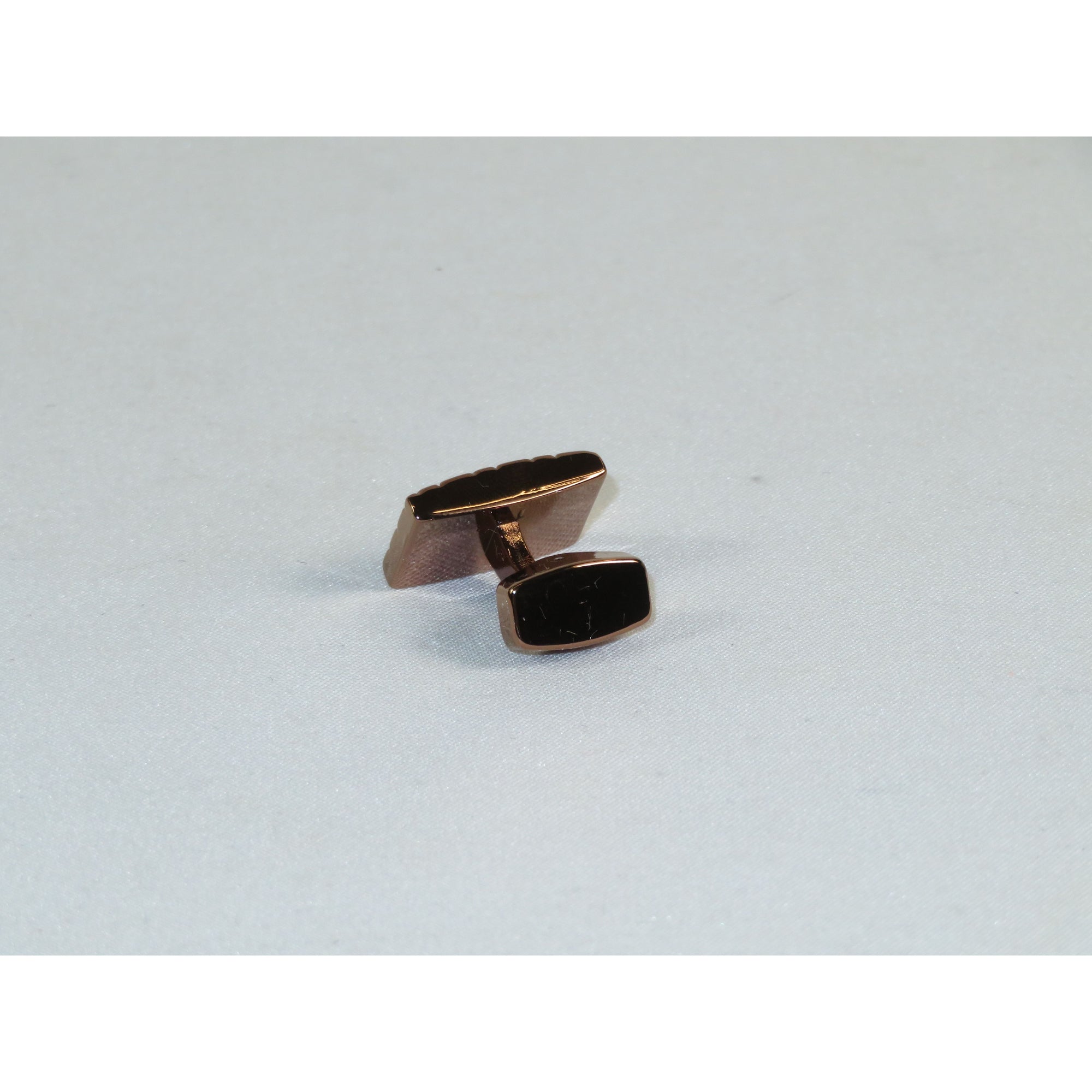 Men's Cufflink/Tie Bar Clip Set By Pierre Cavelli Turkey PCJ-13 Rose Gold