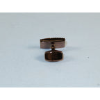 Men's Cufflink/Tie Bar Clip Set By Pierre Cavelli Turkey PCJ-15 Rose Gold