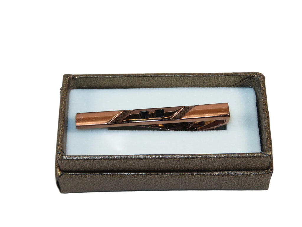 Men's Tie Bar Clip By Pierre Cavelli Turkey PCJ-1 Rose Gold