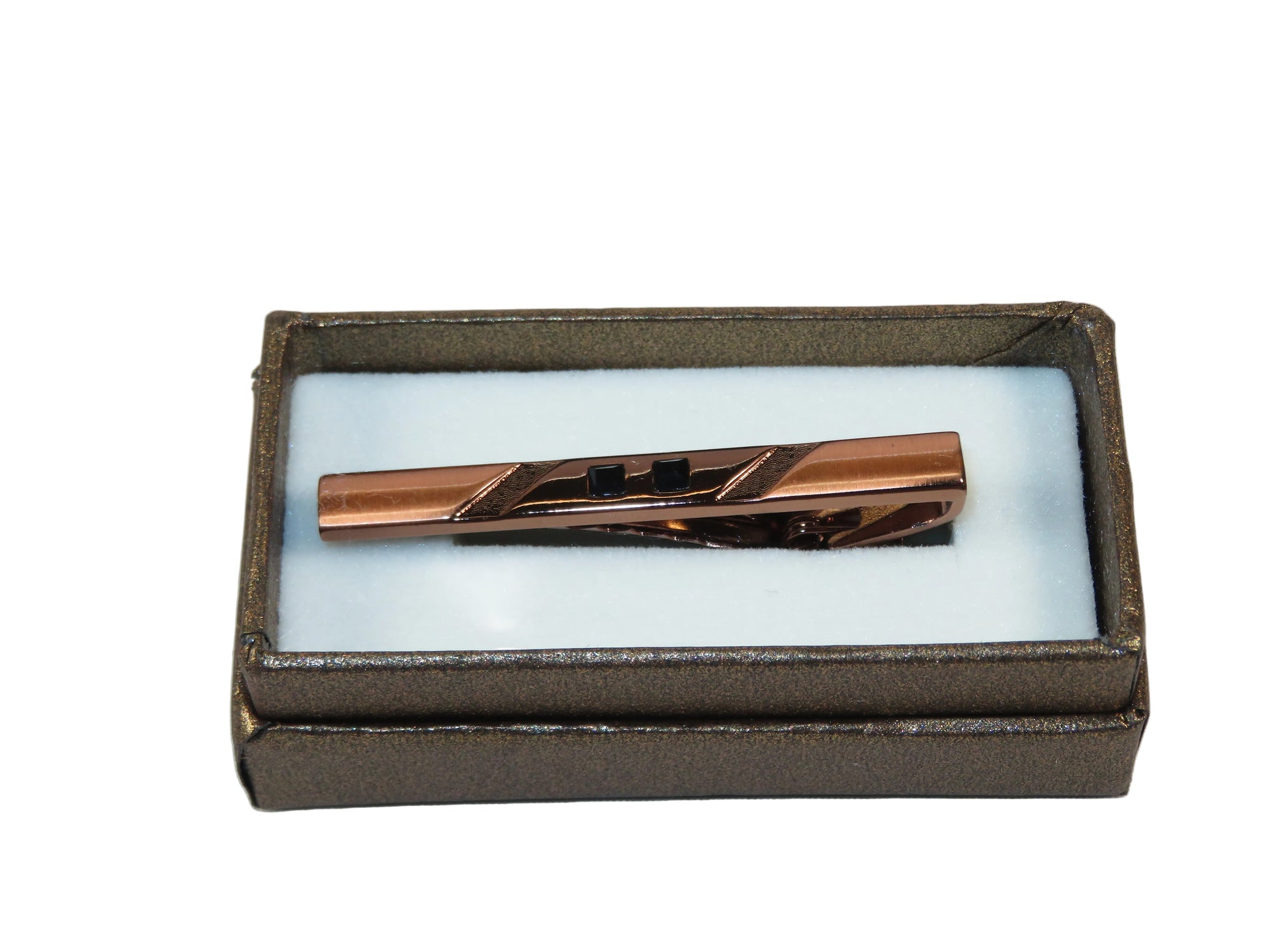 Men's Tie Bar Clip By Pierre Cavelli Turkey PCJ-1 Rose Gold