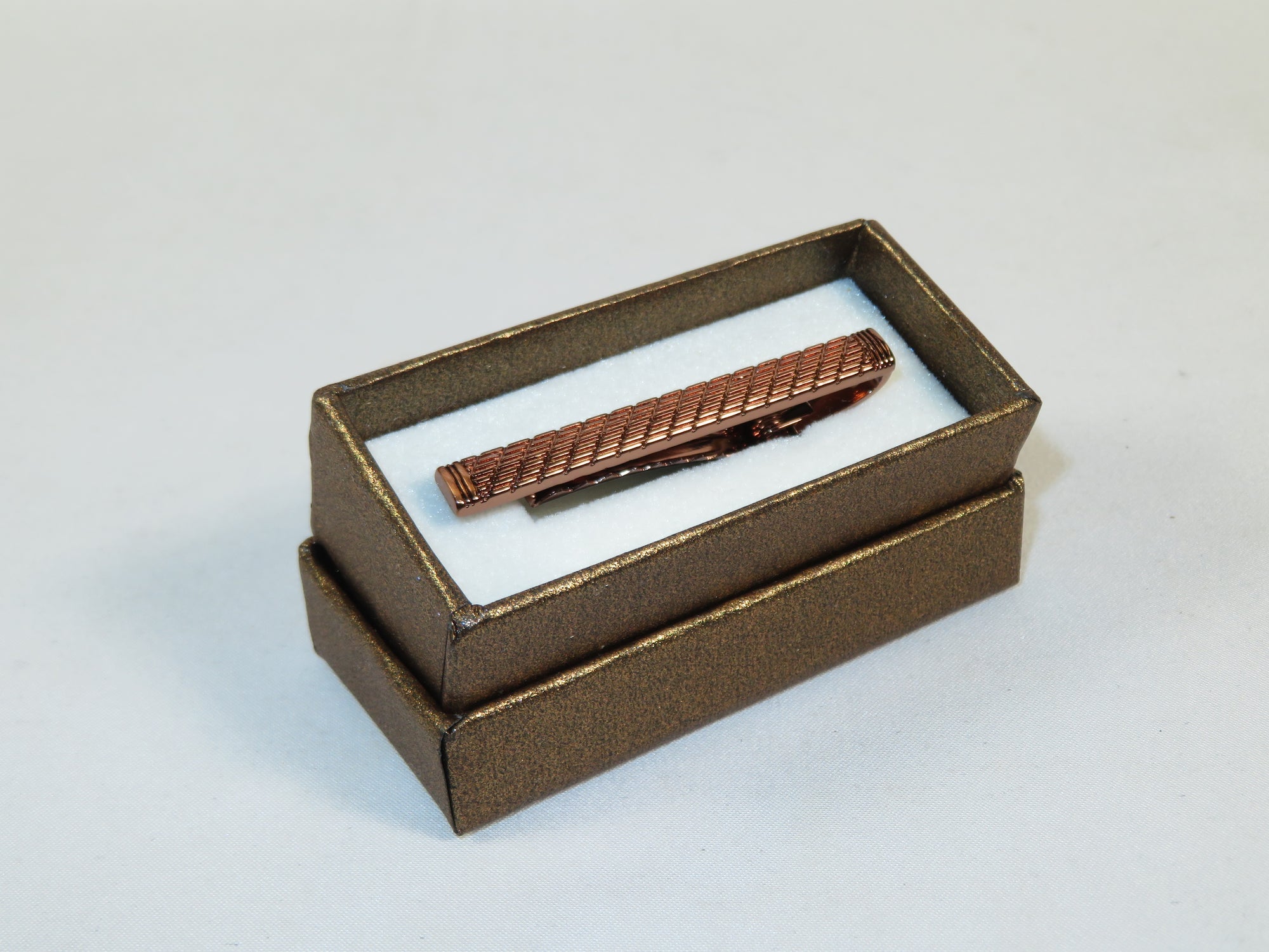 Men's Tie Bar Clip By Pierre Cavelli Turkey PCJ-2 Rose Gold Jewelry