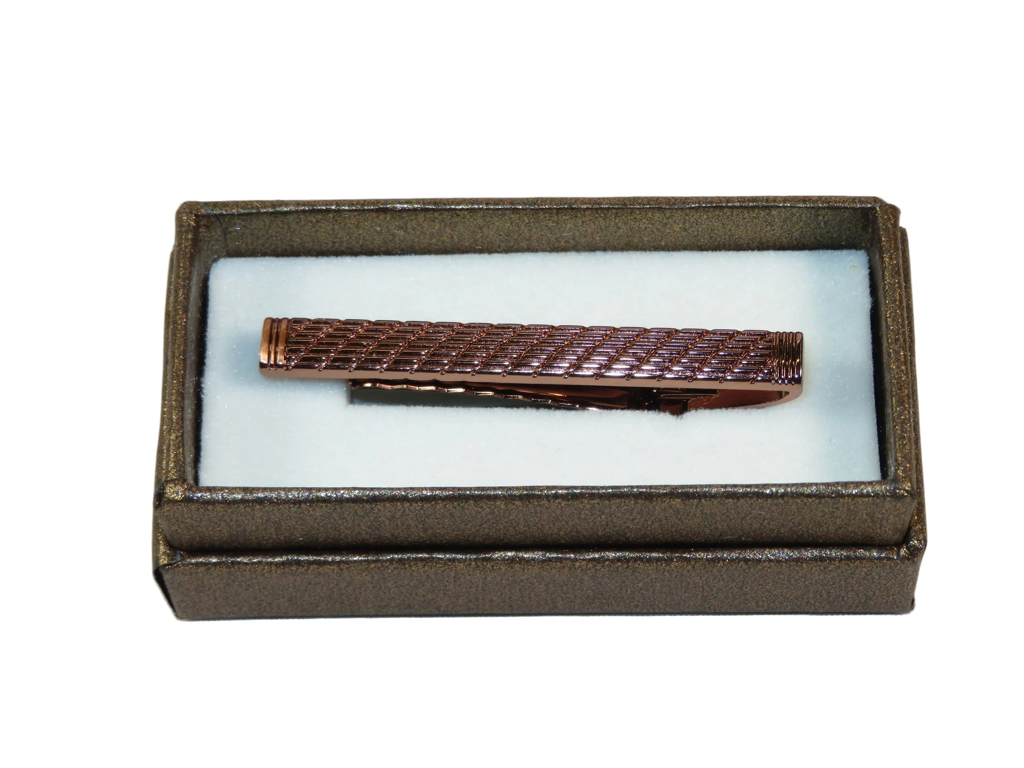 Men's Tie Bar Clip By Pierre Cavelli Turkey PCJ-2 Rose Gold Jewelry