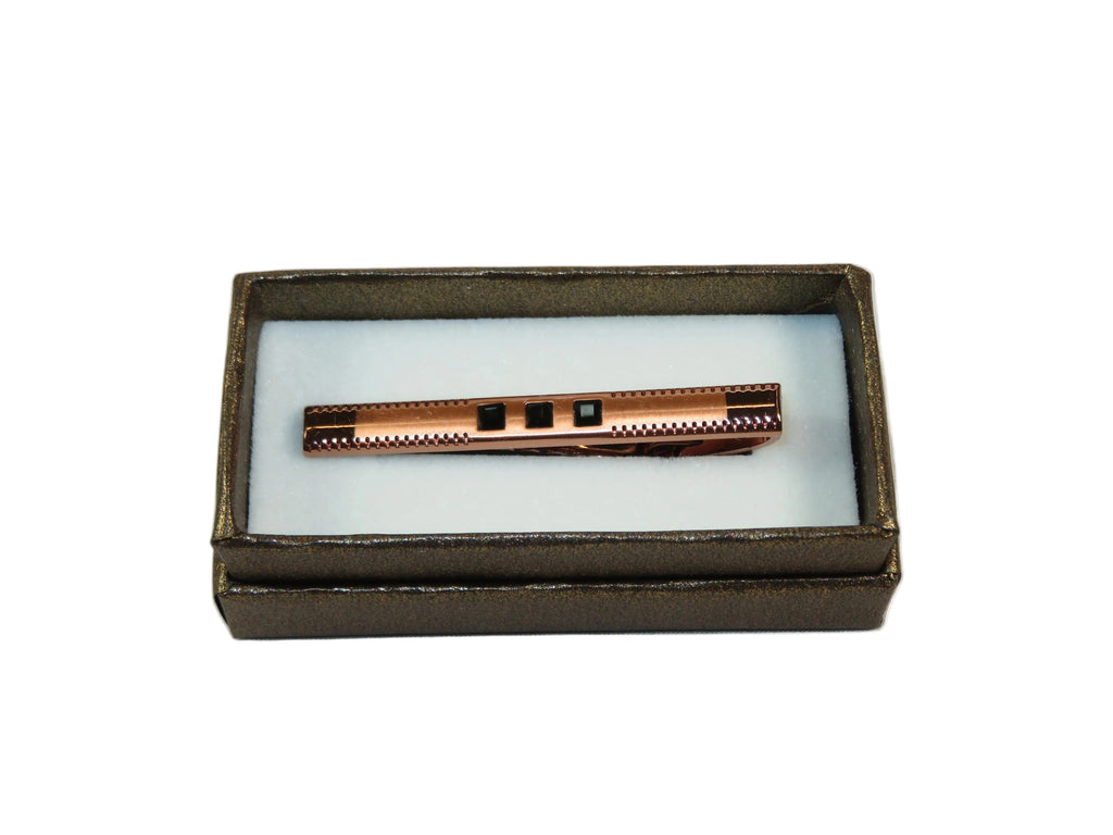 Men's Tie Bar Clip By Pierre Cavelli Turkey PCJ-3 Rose Gold Jewelry