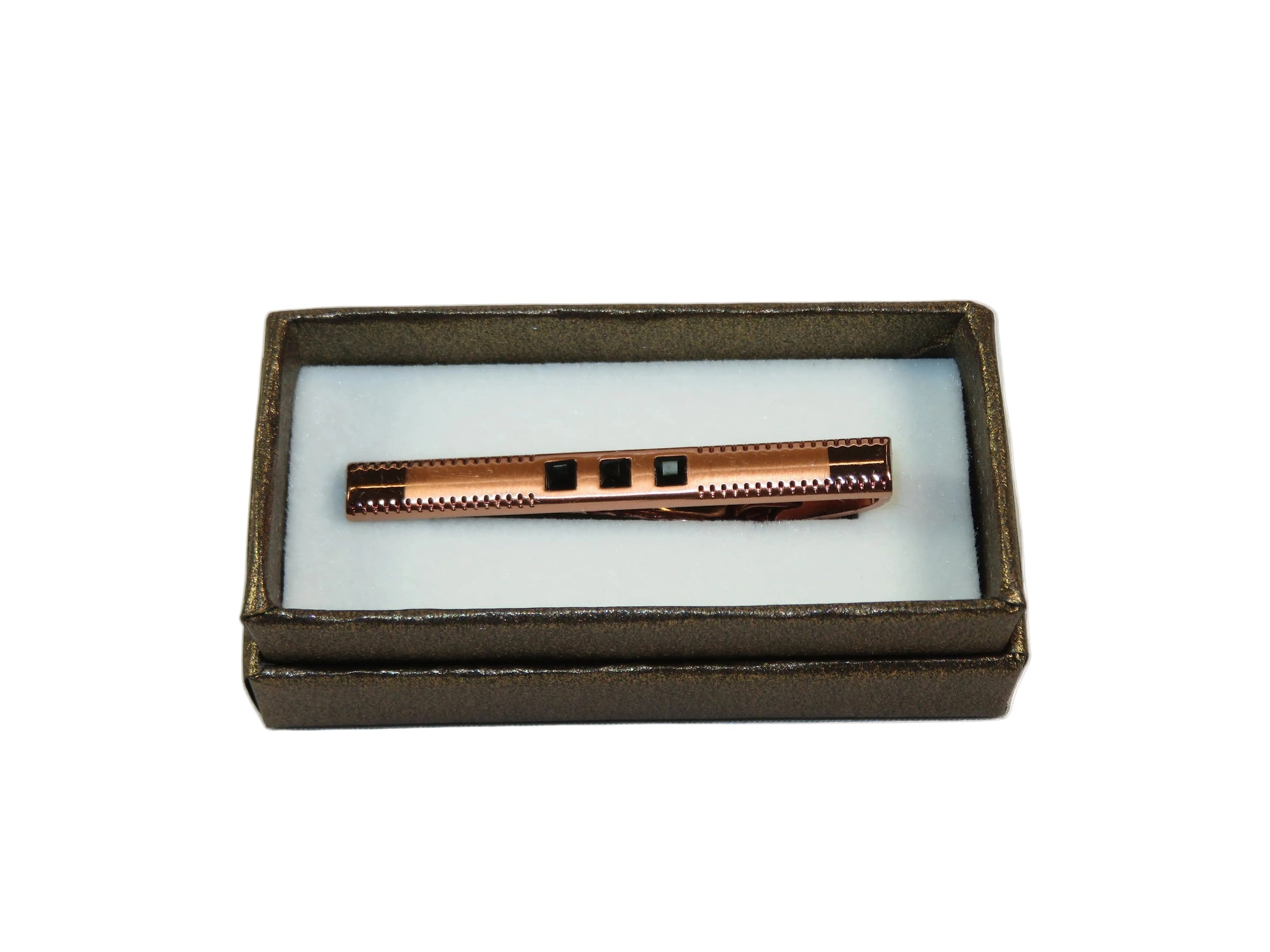Men's Tie Bar Clip By Pierre Cavelli Turkey PCJ-3 Rose Gold Jewelry