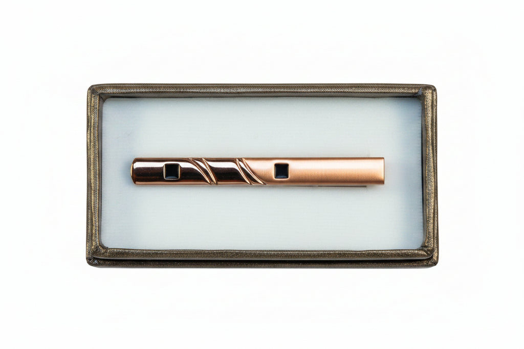 Men's Tie Bar Clip By Pierre Cavelli Turkey PCJ-5 Rose Gold Jewelry