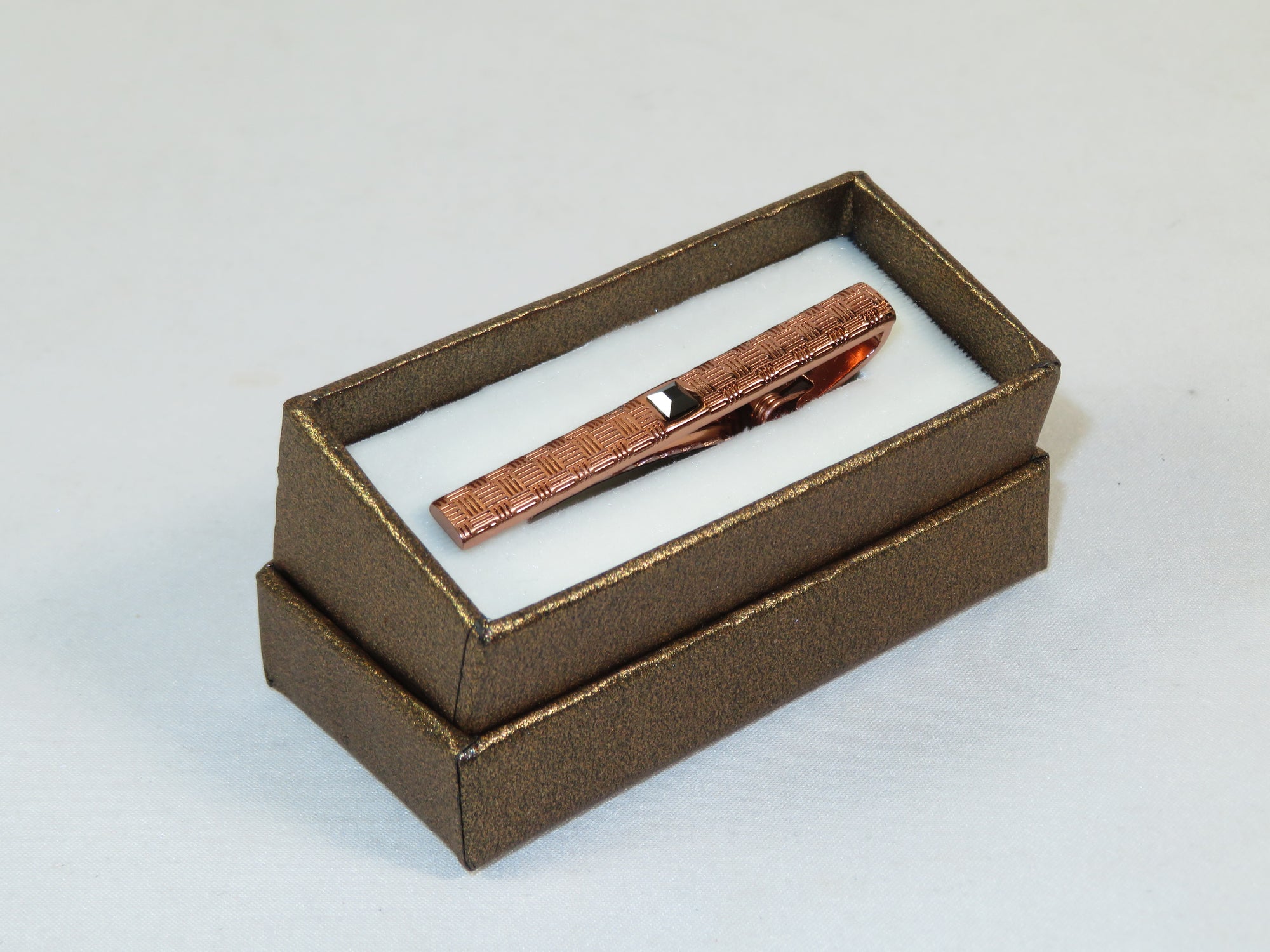Men's Tie Bar Clip By Pierre Cavelli Turkey PCJ-9 Rose Gold Jewelry