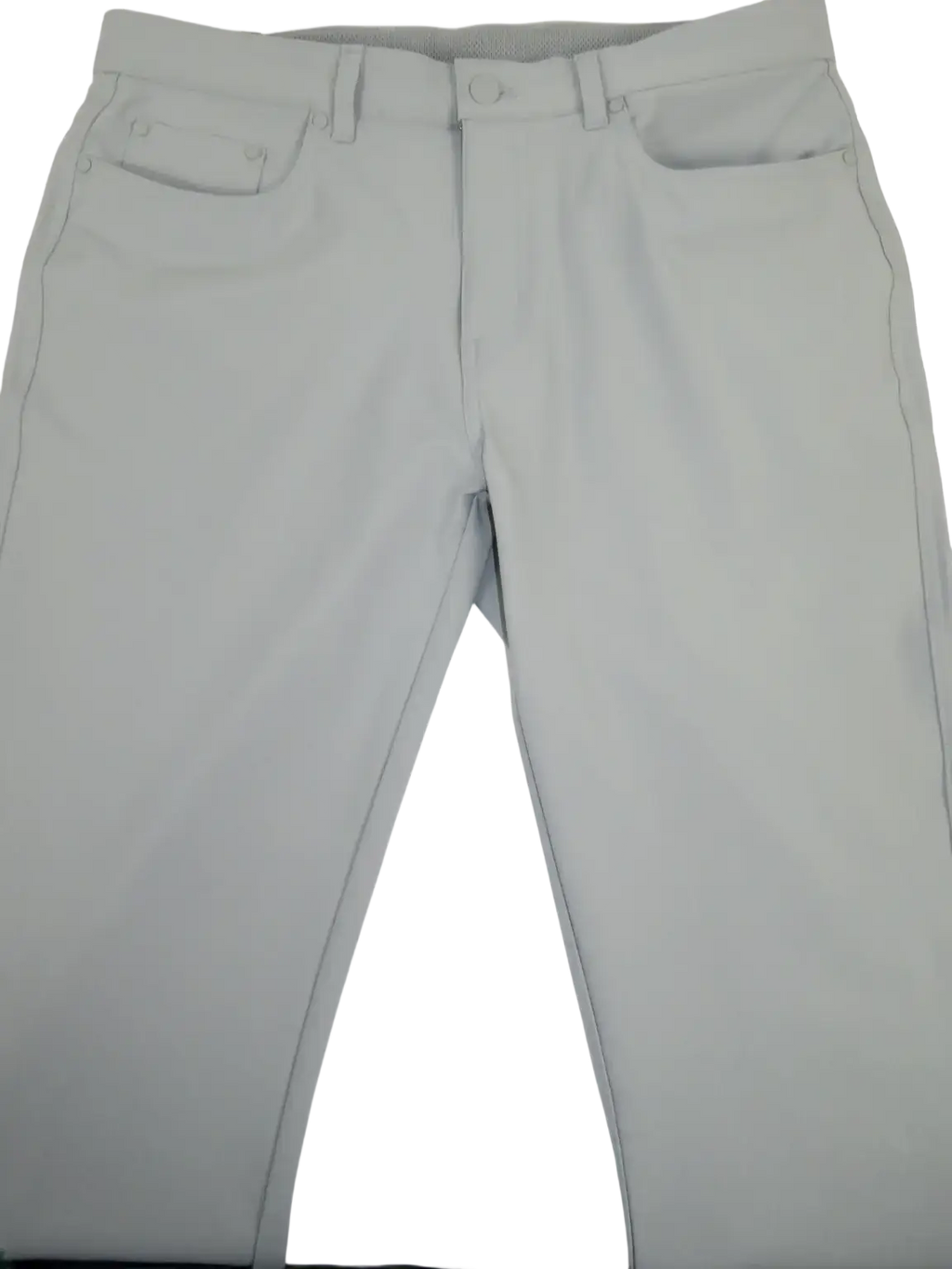 Greg Norman Men's Classic 5 Pocket 4-Way Stretch Pants Gray 1845982