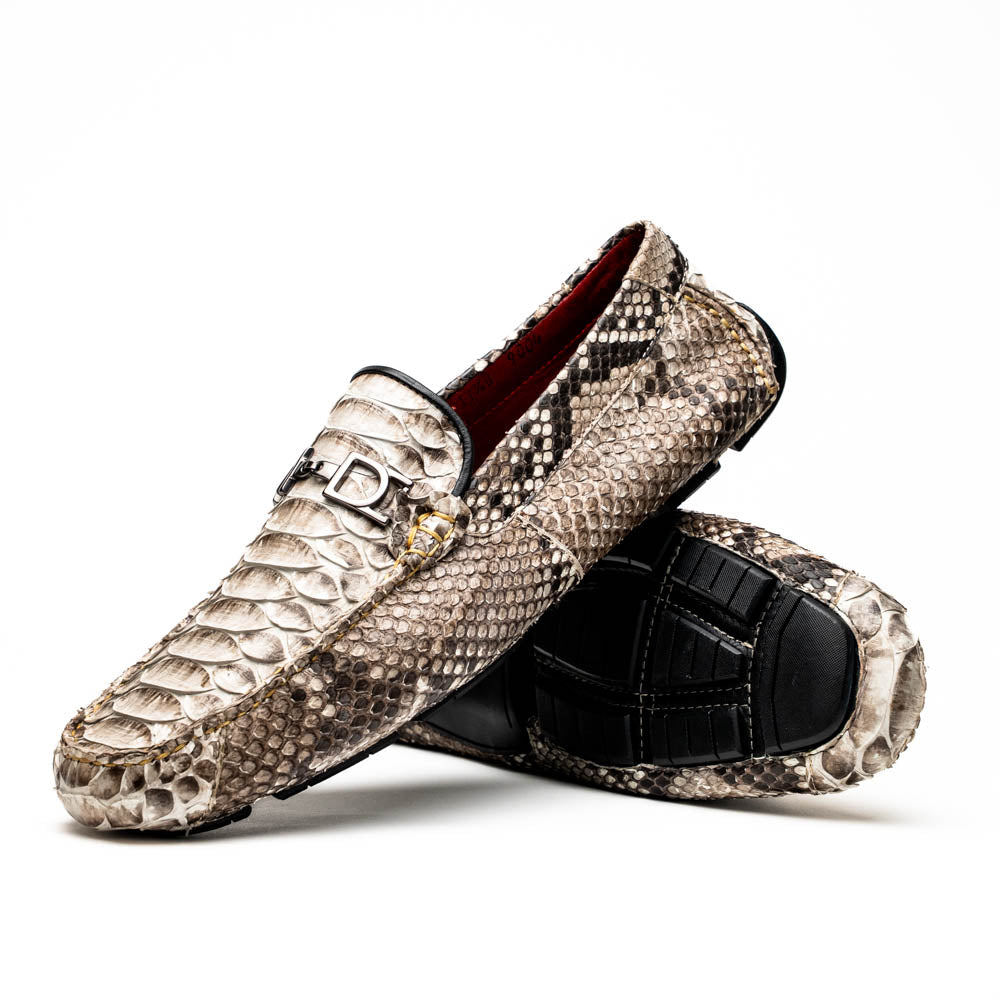 Python Original Skin Driver Shoes Pia Natural