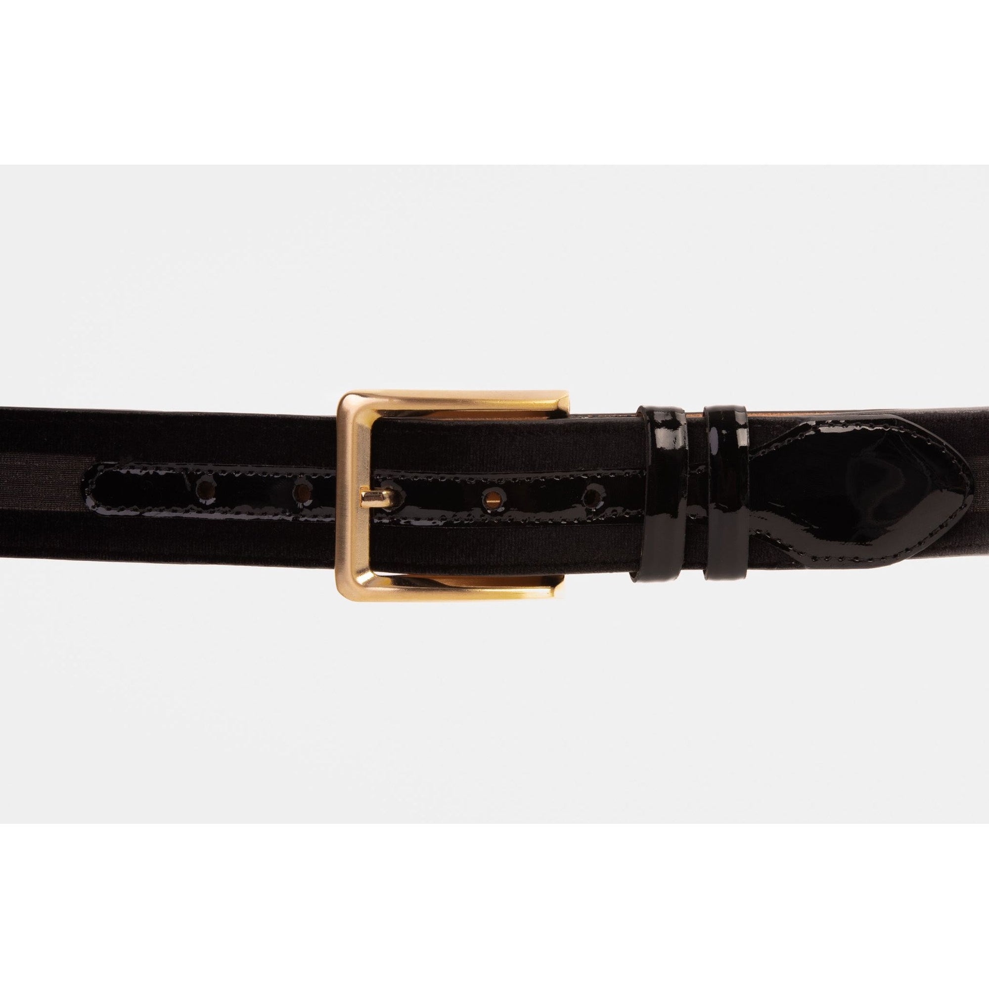 The Pontalto Black Leather Belt