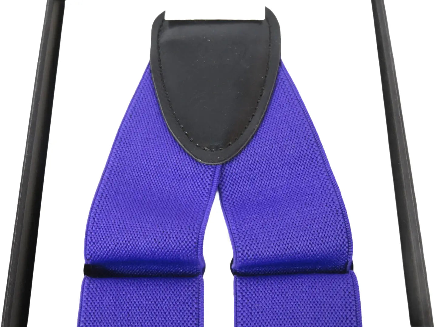 ELEGANT Suspenders Clip on and Button Option for Slacks or Suit Pants Purple