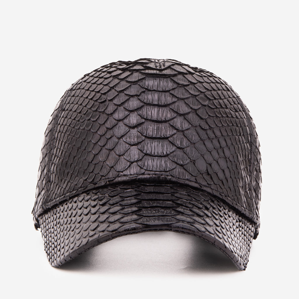 Boss Black Snake Leather Cap