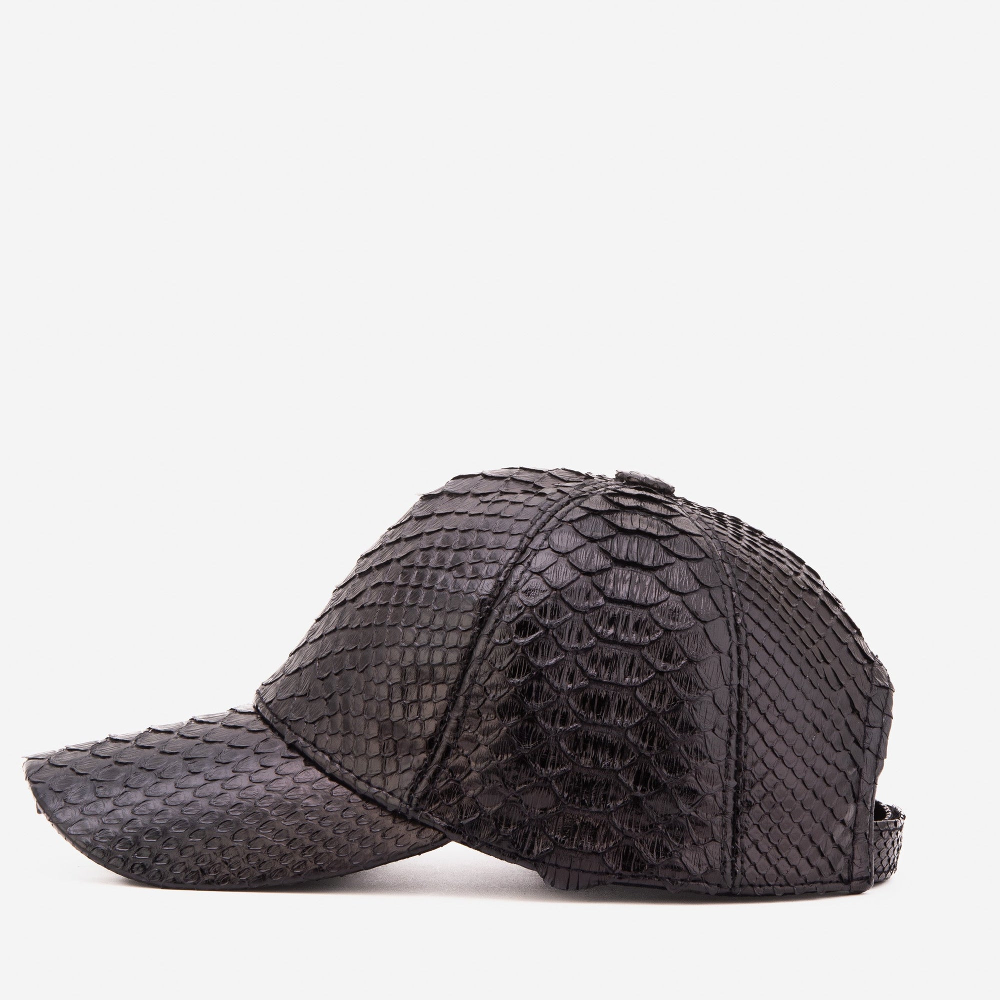 Boss Black Snake Leather Cap