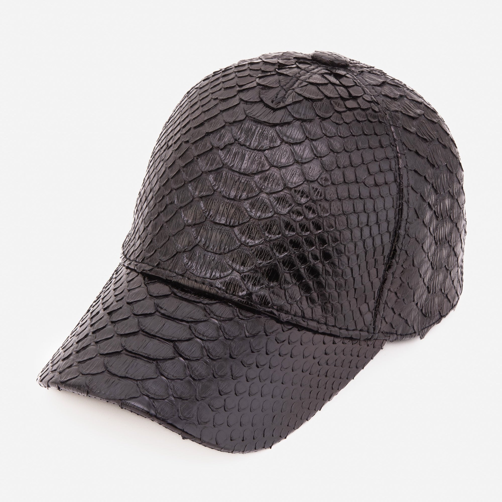 Boss Black Snake Leather Cap