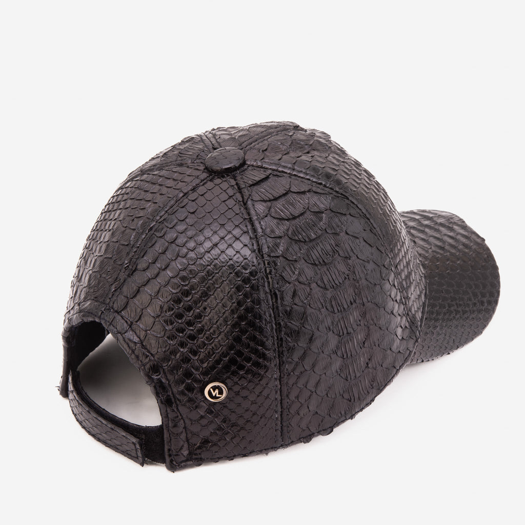 Boss Black Snake Leather Cap