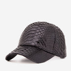 Boss Black Snake Leather Cap