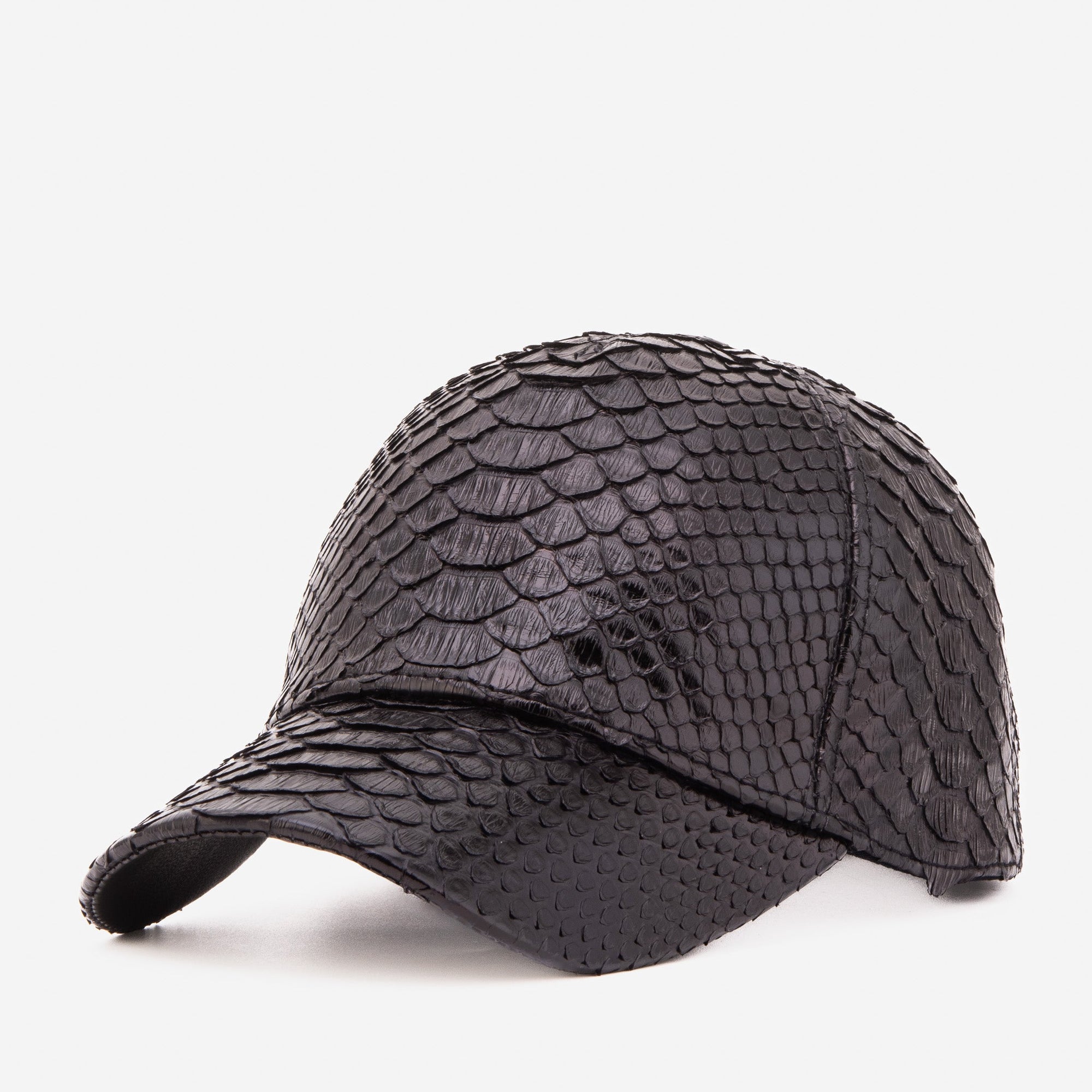 Boss Black Snake Leather Cap