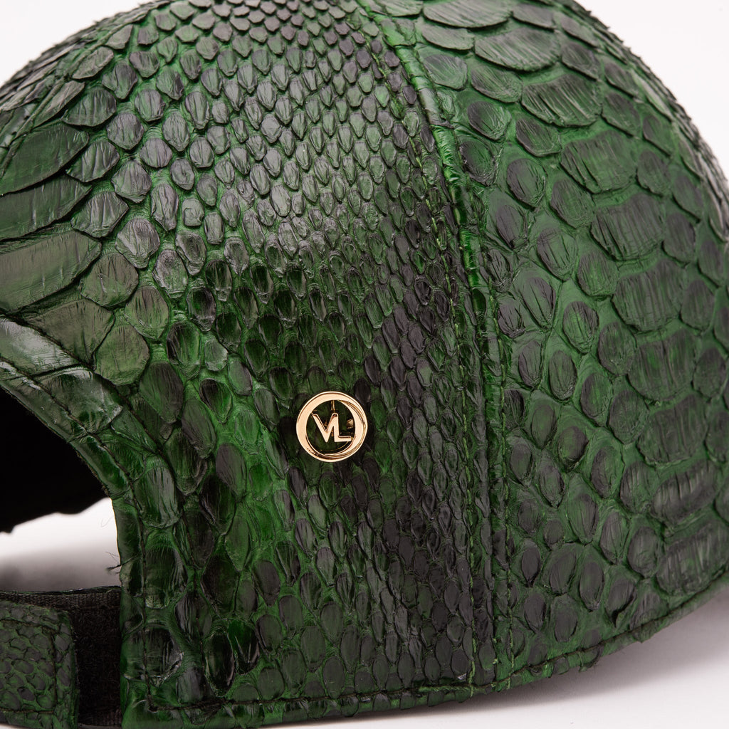 Boss Green  Snake Leather Cap