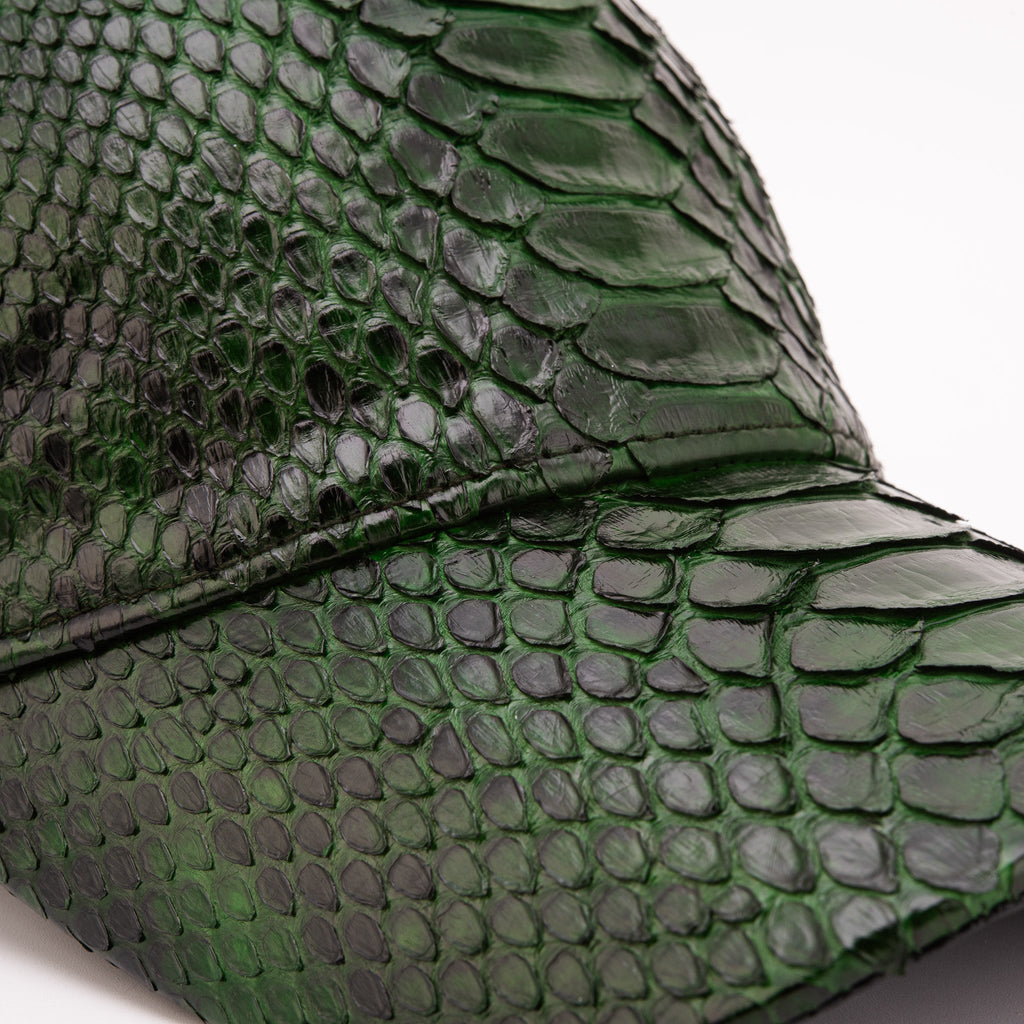 Boss Green  Snake Leather Cap