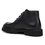 Belvedere Rinaldo Deerskin Leather Chukka Boots Moc Toe Black