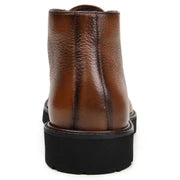 Belvedere Rinaldo Deerskin Leather Chukka Boots Moc Toe Tan