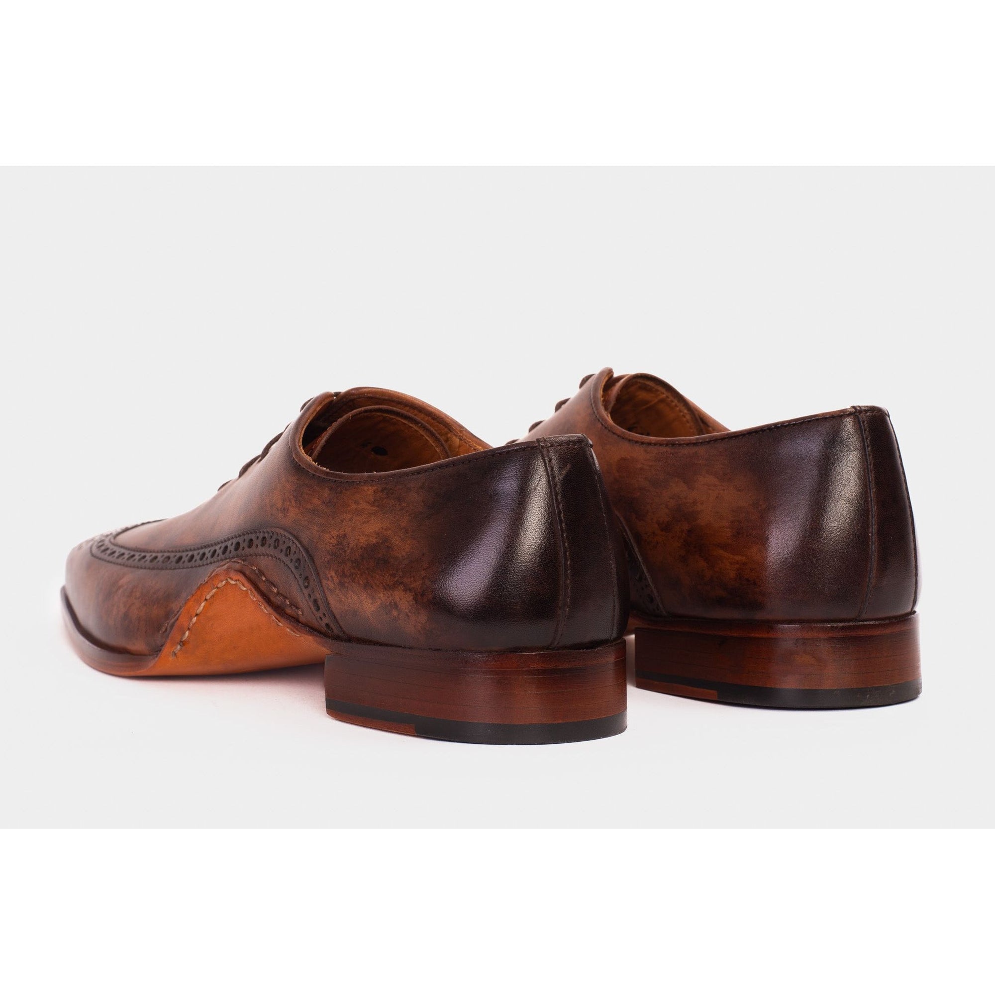 The Royal Hand Craft Brown Wingtip Oxford Men Shoe