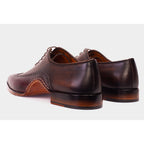 The Royal Hand Craft Burgundy Wingtip Oxford Men Shoe