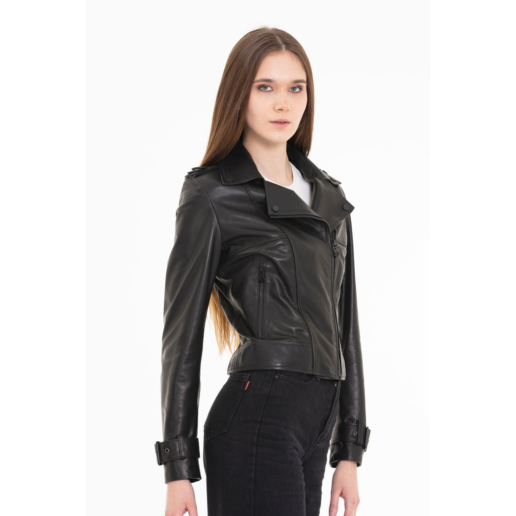 The Baracana  Leather Women Jacket
