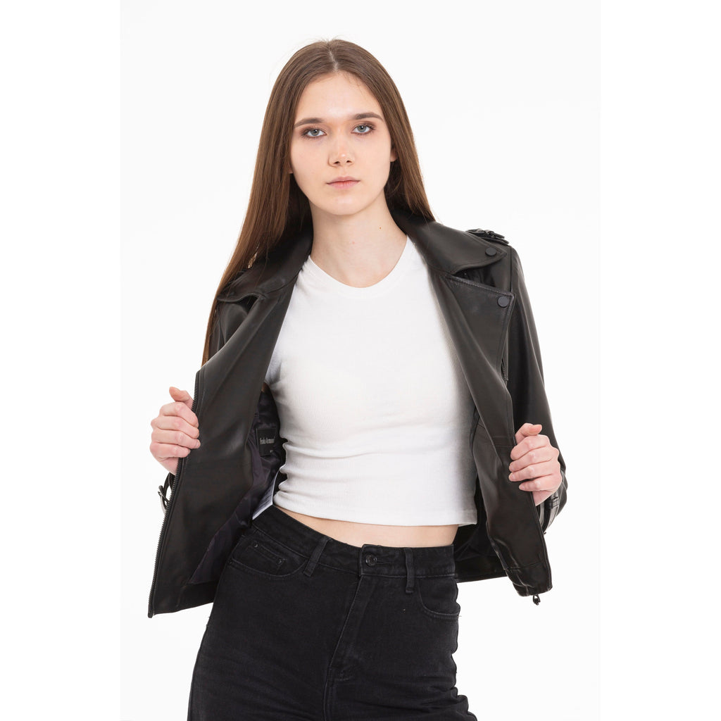 The Baracana  Leather Women Jacket