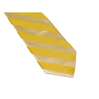 Men's Stacy Adams Tie and Hankie Set Fancy Woven Silky Satin #SAT87 Gold