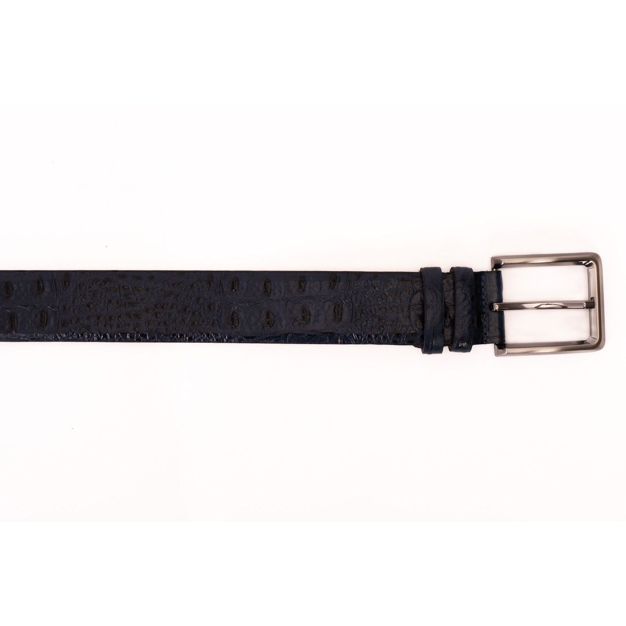 The Savamala  Blue Leather Belt