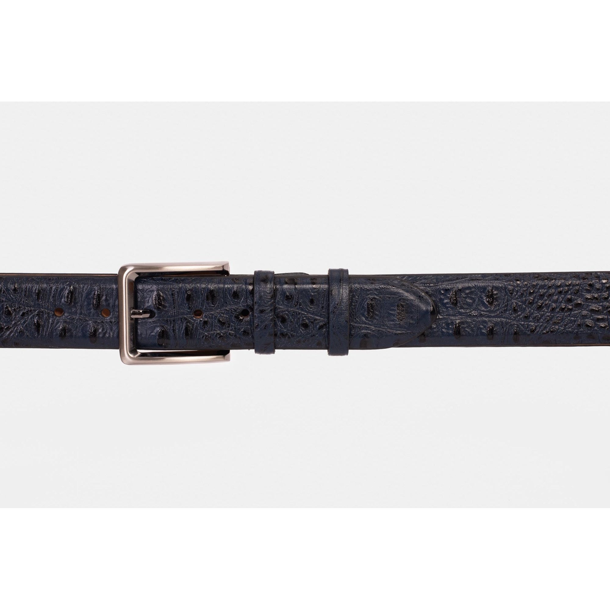 The Savamala  Blue Leather Belt