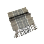 Scarf By J.Valintin Italian Luxurious 100% Wool Made In Italy #Scarf9 Tan Brown