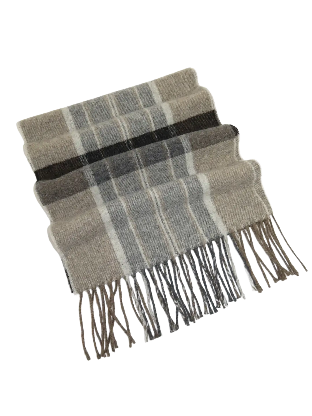 Scarf By J.Valintin Italian Luxurious 100% Wool Made In Italy #Scarf9 Tan Brown