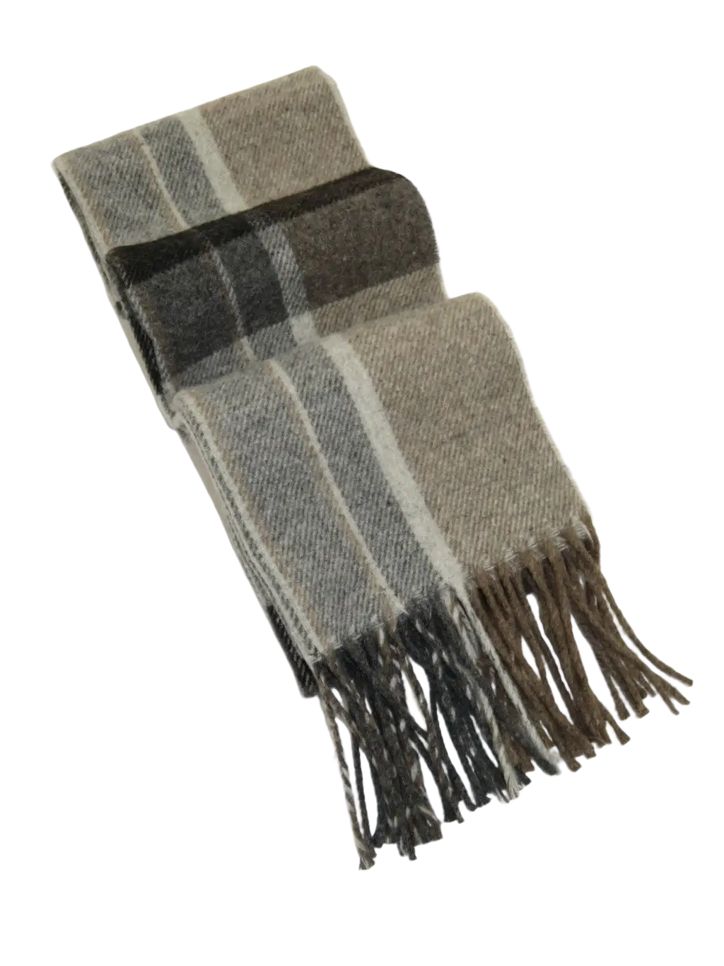 Scarf By J.Valintin Italian Luxurious 100% Wool Made In Italy #Scarf9 Tan Brown