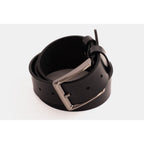 The Mercury Black Calfskin Belt