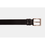 The Mercury Black Calfskin Belt