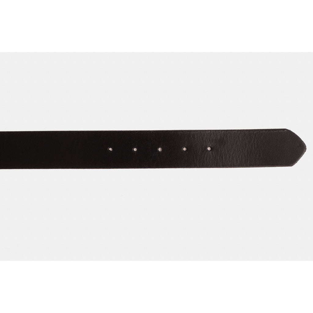 The Mercury Black Calfskin Belt