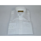 Men's CIERO MONTERO Turkey Cotton Shirt Long Point Callor Stn-13Sk White