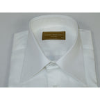 Men's CIERO MONTERO Turkey Cotton Shirt Long Point Callor Stn-13Sk White