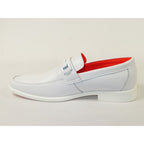 Men's TAYNO Shoes The Caprio L TAYNO leather Bit Loafer White