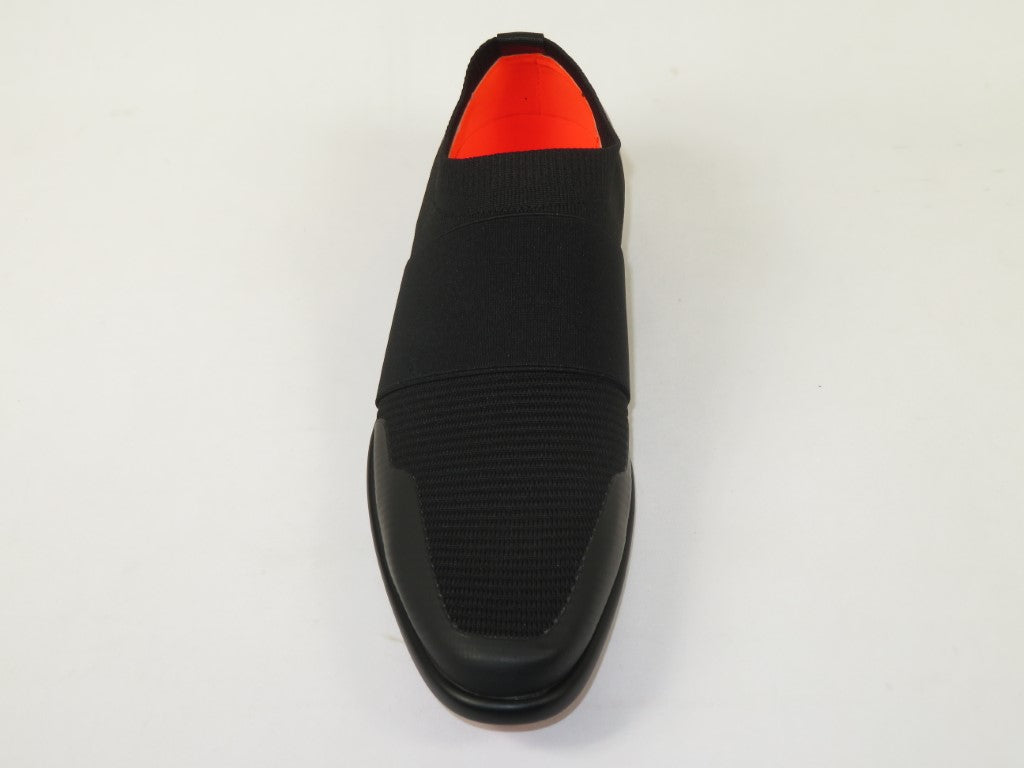 Men's TAYNO Shoes The Knit Stretch Comfort Spandex Black