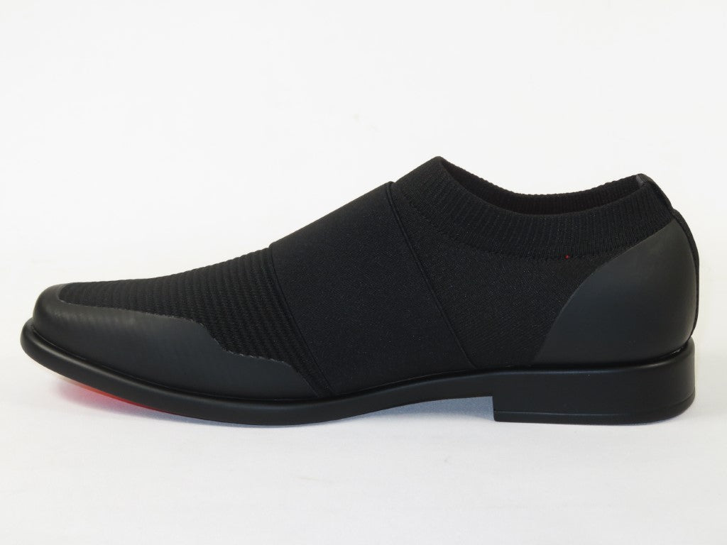 Men's TAYNO Shoes The Knit Stretch Comfort Spandex Black